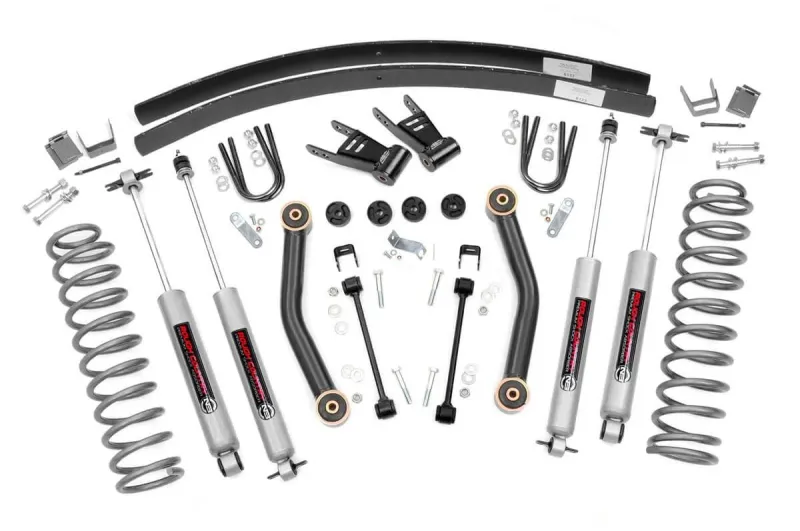 Rough Country 4.5" Lift Kit Rear AAL/ Jeep Cherokee XJ 2WD/4WD (1984-2001)