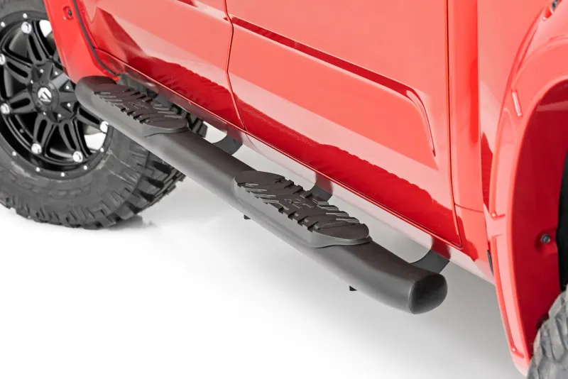 Rough Country Oval Nerf Steps 22-25 Toyota Tundra 2wd/4wd Crewcab