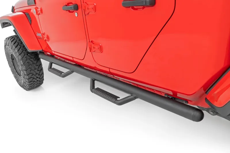 Rough Country Nerf Steps 2020-2025 Jeep Gladiator JT 4wd Cab Length | Crew Cab