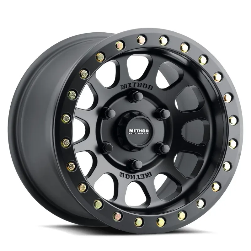4-Method Race UTV Beadlock MR401 15x7 6X5.5 6X139.7 5+2/+38mm Matte Black UTV Wheels