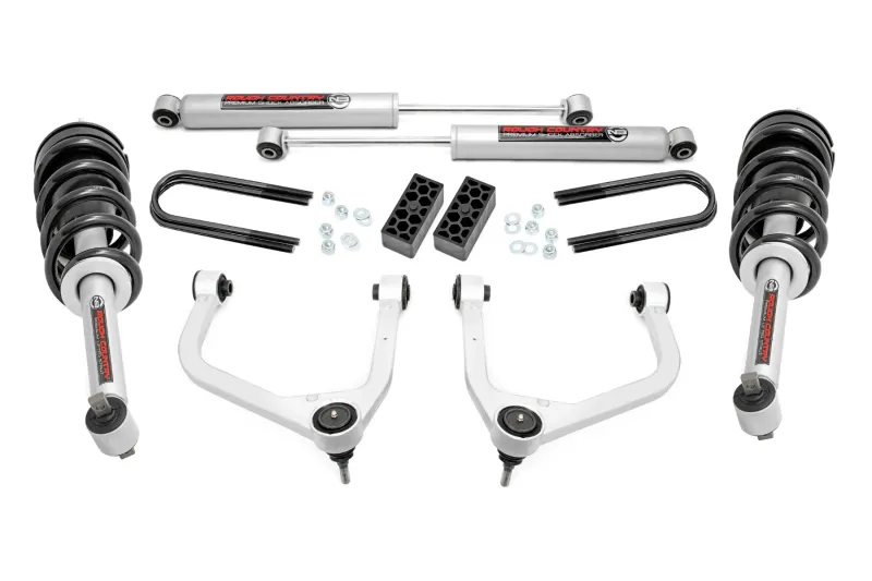 Rough Country 3.5" Lift Kit (2025) Chevy Silverado 1500 2WD/4WD