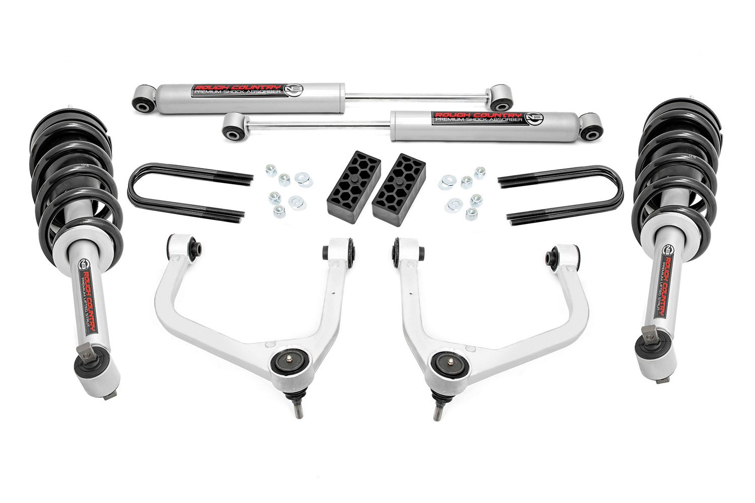 Rough Country 3.5" Lift Kit (19-24 & Classic) Chevy Silverado 1500 2/4WD
