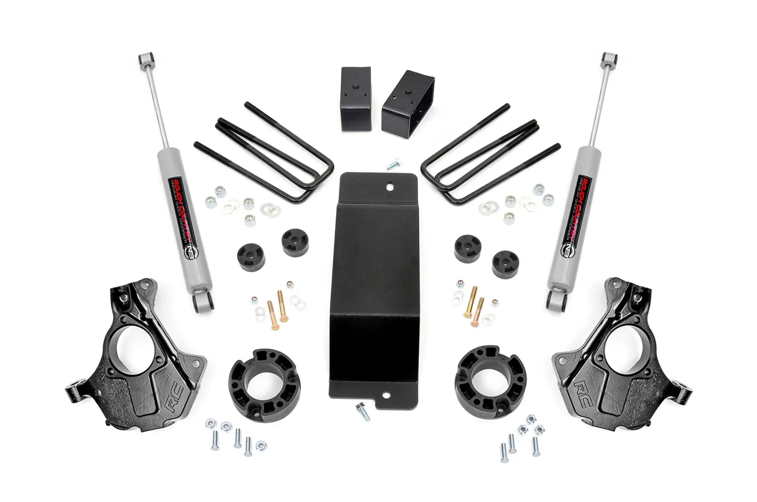 Rough Country 3.5" Lift Kit (14-18) Chevy Silverado  Gmc Sierra 1500