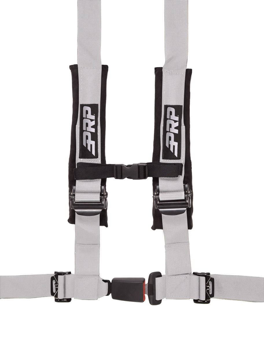 PRP Universal 4.2 Seat Safety Harness Color -SILVER PRP Universal 4.2 Seat Safety Harness Color -SILVER