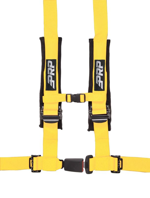 PRP Universal 4.2 Seat Safety Harness Color -YELLOW
