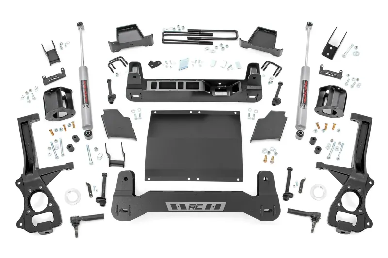 Rough Country 4" Lift Kit AT4/Trailboss For (19-22) Chevy/Gmc 1500 (  DIESEL )