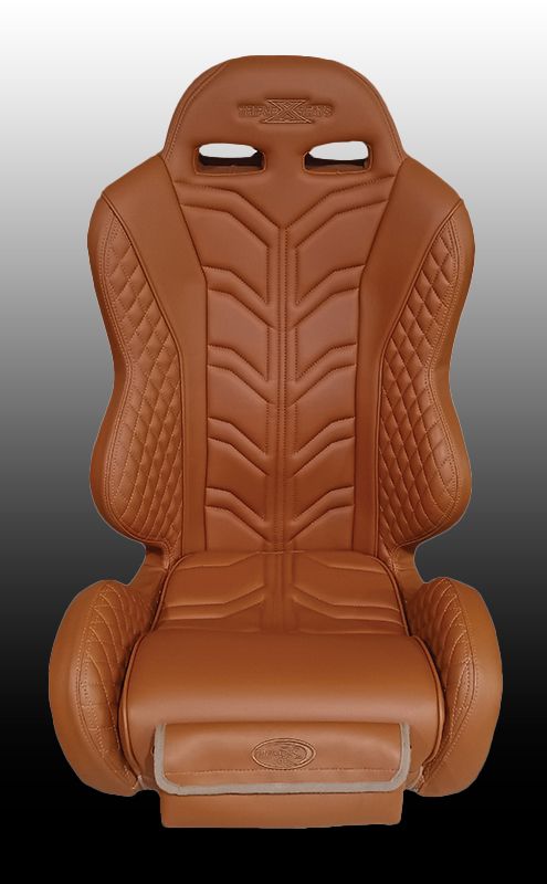 triple X 2.0 Front Bucket Seats Saddle/Peanut Butter Color Seats for Can-Am X3 (Pair)