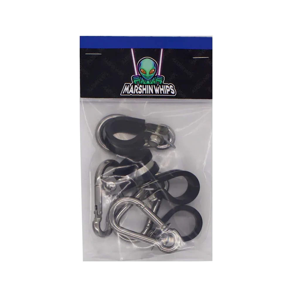 Marshin Whips Rubber-Backed Flag Clips (V2 Whips: 3/4" size)