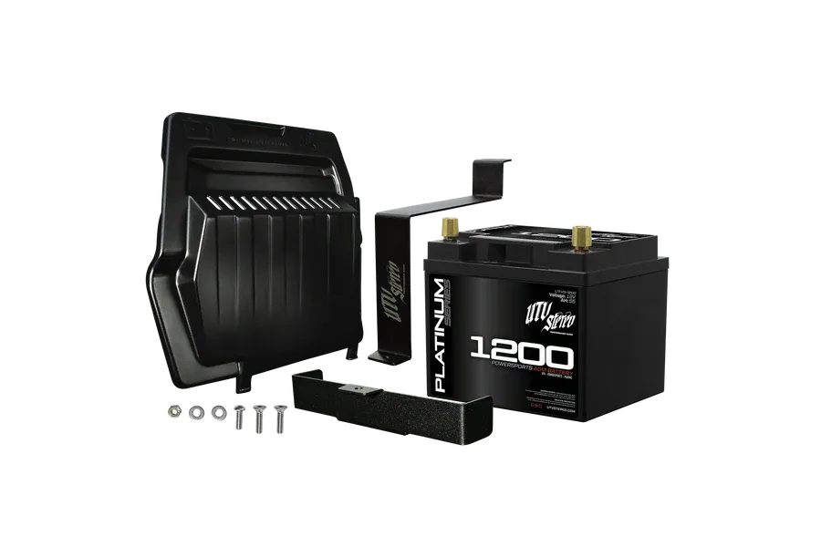 UTV Stereo Big Battery Kit for Can-Am Maverick R UTV SXS