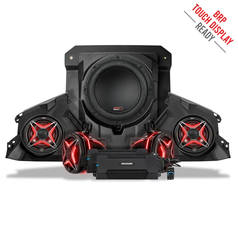 SSV Works Phase-4 V-Spec 1650watt 5-Speaker Stereo System for 2024-2025 Can-Am Maverick R