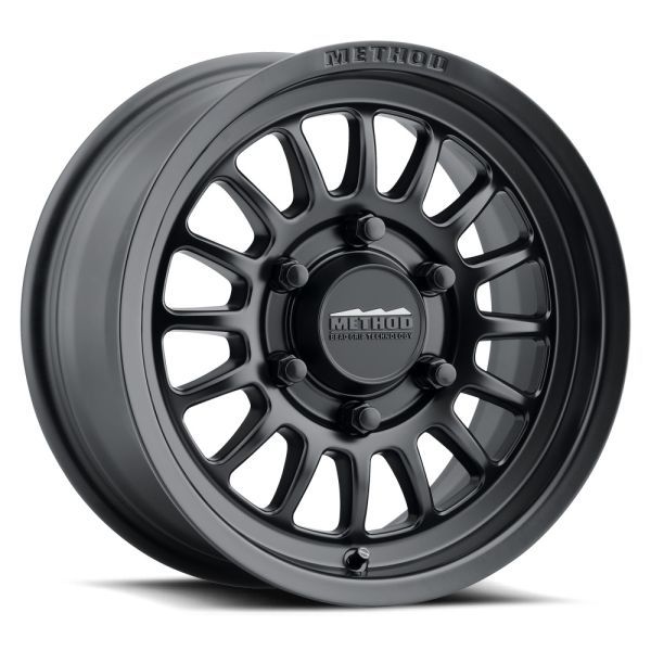 4-Method Race MR411 15x7 6X5.5 6X139.7 5+2/+38mm Matte Black UTV Wheels
