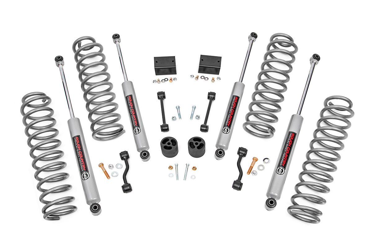 Rough Country 2.5" Lift Kit (18-23) Jeep Wrangler Unlimited JL 4WD