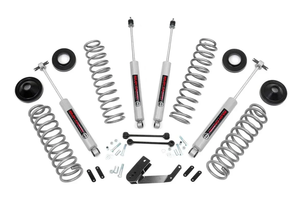 Rough Country 3.25" Lift Kit (07-18) Jeep Wrangler JK 4WD