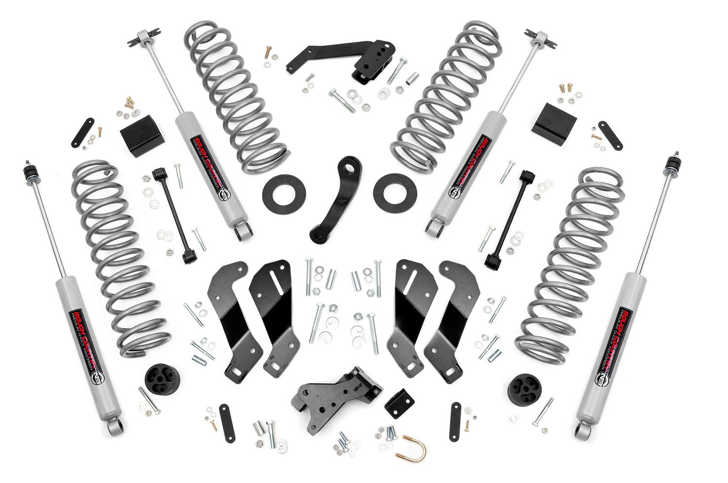 Rough Country 3.5" Lift Kit (07-18) Jeep Wrangler JK 4WD (2-Door)