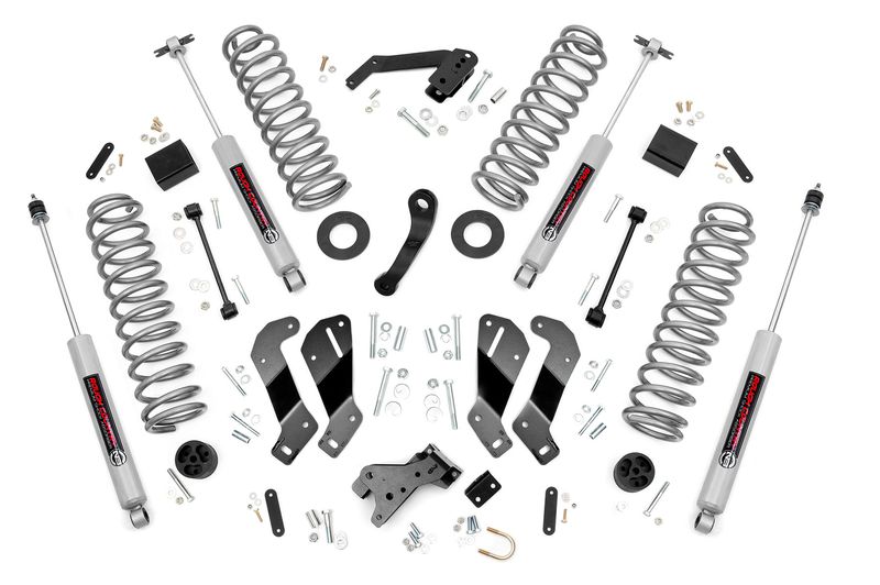 Rough Country 3.5" Lift Kit (07-18) Jeep Wrangler JK 4WD (2-Door)