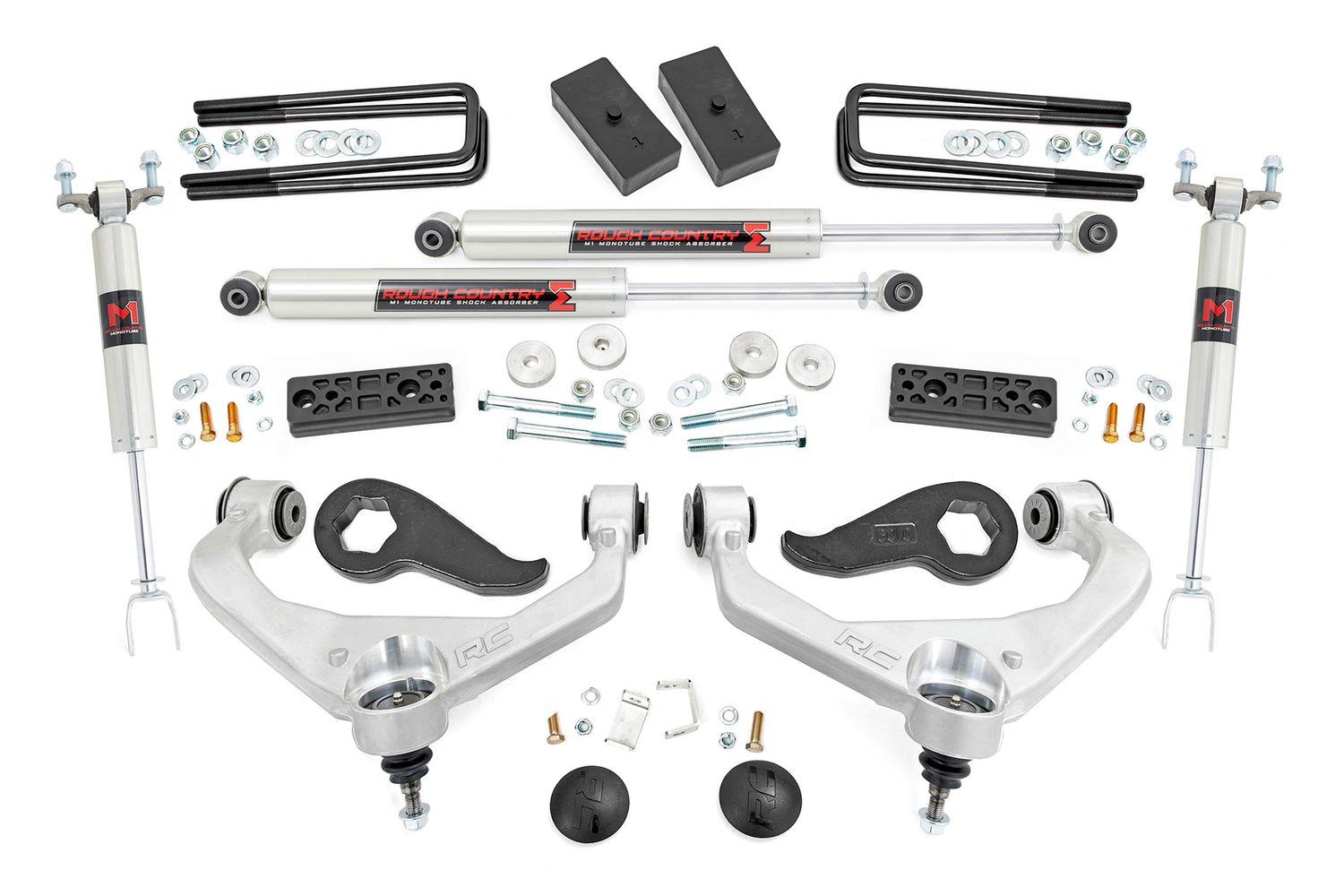Rough Country 3 Rough Country 3" Lift Kit (20-25) Chevy/Gmc 2500HD/3500HD 2WD/4WD