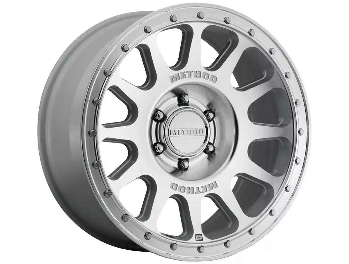 4-Method Race MR709HD 17x8.5 6X5.5 6X139.9 ET0 Machined Clear Coat Wheels
