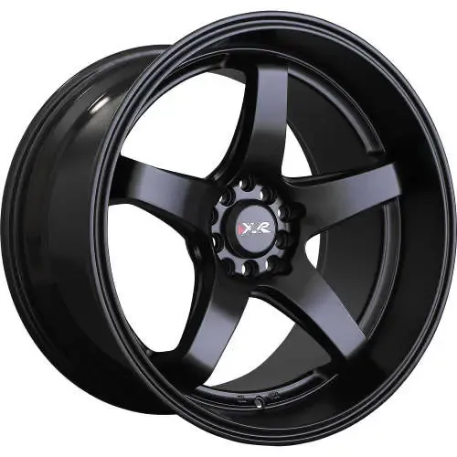 XXR 555 18x8.5 5x100 5x114.3 +35MM Flat Black 4pc Wheels