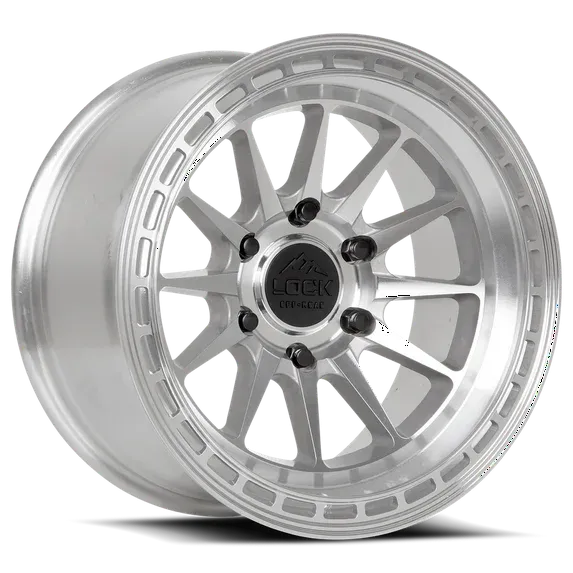 Lock Offroad Baja 17x9 6x135 -12 Machine Face Polish Wheels
