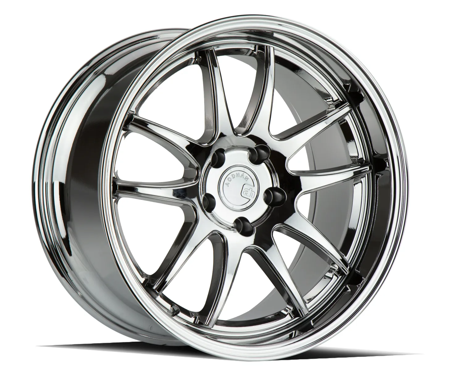 Aodhan DS02 18x8.5 5x114.3 +35 Vacuum Chrome Wheels