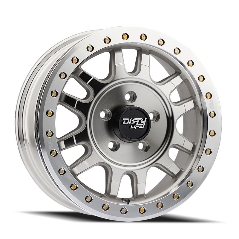 Dirty Life Canyon Pro SXS 9309R 15x7 4x136 4x137 13mm Machined Utv Beadlock Wheels