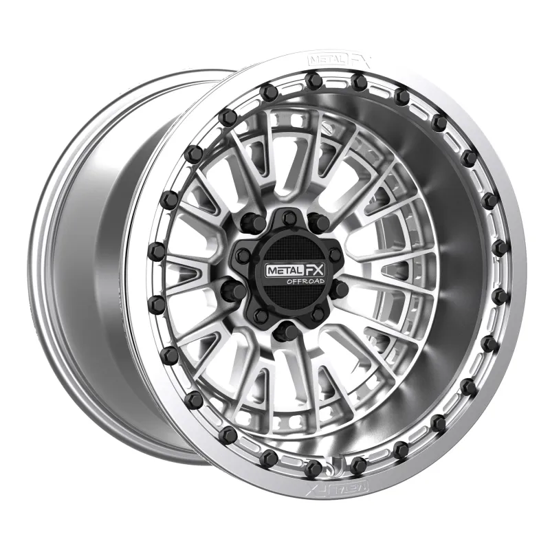 Metal FX Slayer R Beadlock 15X8 5x114.3 +0MM Raw Wheels