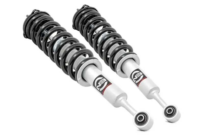 Rough Country 3" Loaded Strut Pair (05-23) Toyota Tacoma 2/4WD & 05-23 4Runner FJ Cruiser