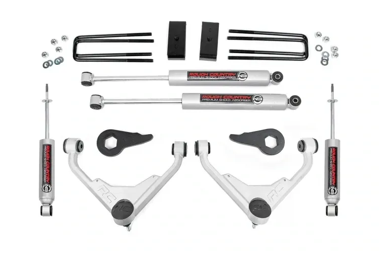 Rough Country 3" Lift Kit Chevy/GMC Sierra/Silverado 2500 HD Suburban/Yukon XL 2500 (01-10)