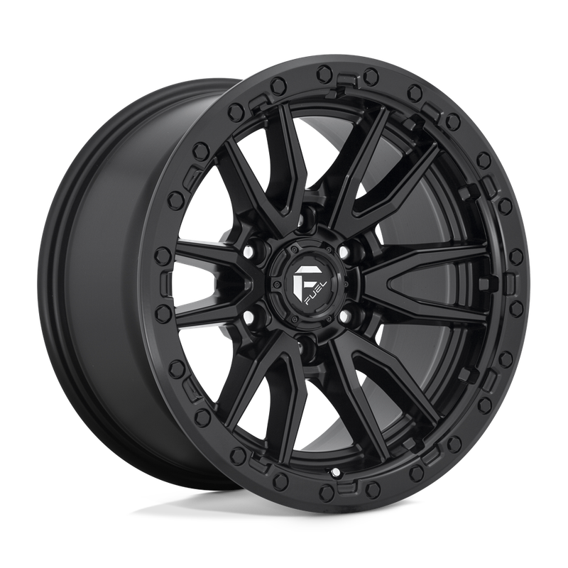 Fuel Rebel 17x9 5X5 5X127 +01 Matte Black 5pc Wheels
