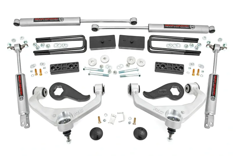 Rough Country 3" Lift Kit (20-26) Chevy/Gmc 2500 HD 2WD 4x4