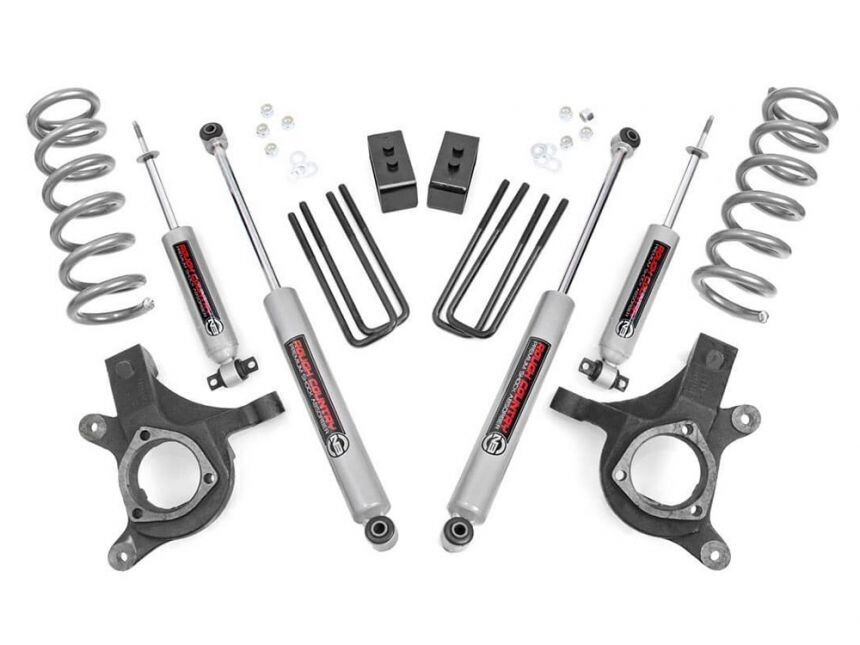 Rough Country 4.5 Rough Country 4.5" Lift Kit (99-06 & Classic) Chevy Silverado & Gmc Sierra 1500 2WD