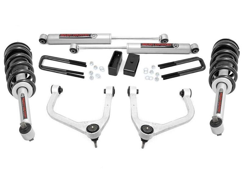 Rough Country 3.5" Lift Kit (19-24) Chevy Silverado & Gmc Sierra 1500 2WD/4WD