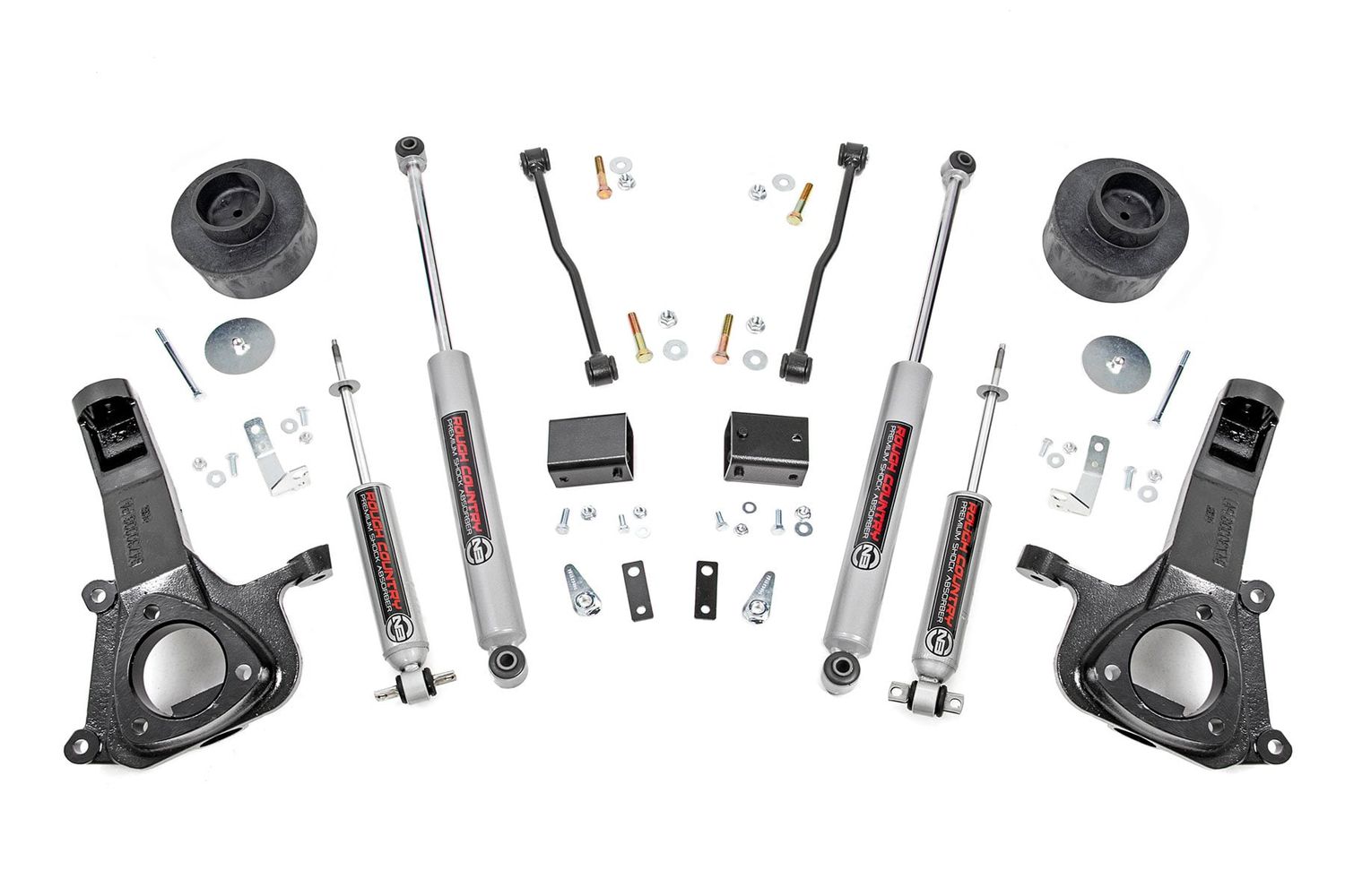 Rough Country 4" Lift Kit (09-18) Dodge Ram 1500 2WD