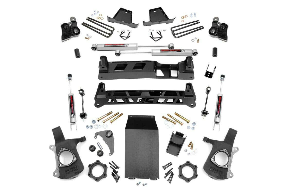 Rough Country 6 Rough Country 6" Lift Kit (99-06 & Classic) Chevy Silverado & Gmc Sierra 1500 4wd