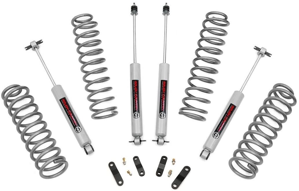 Rough Country 2.5 Rough Country 2.5" Lift Kit (07-18) Jeep Wrangler JK Unlimited 2/4WD