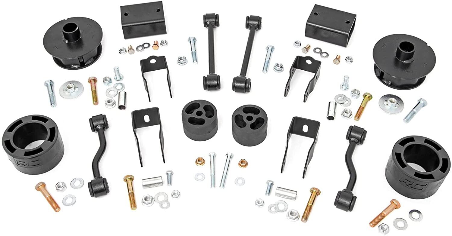 Rough Country 2.5 Rough Country 2.5" Lift Kit (18-25) Jeep Wrangler JL 4WD