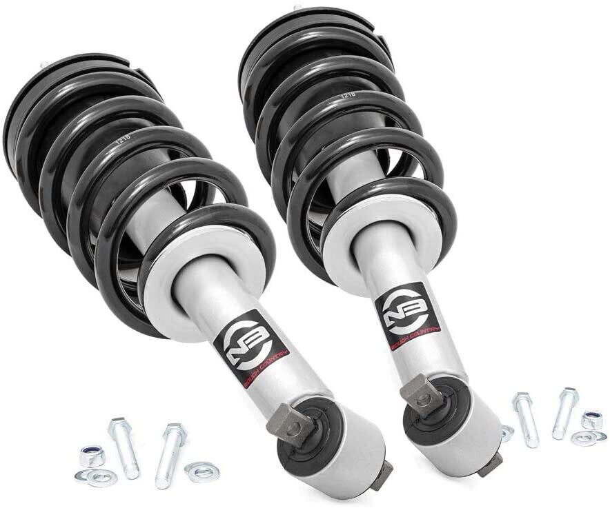 Rough Country Loaded Strut Pair 2" For (14-18) Chevy/Gmc 1500 & 07-20 Gmc Chevy SUV