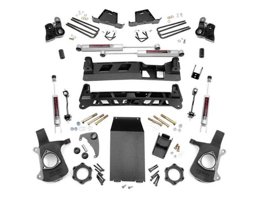 Rough Country 4 Rough Country 4" Lift Kit (99-06 & Classic) Chevy Silverado & Gmc Sierra 1500 4WD only!