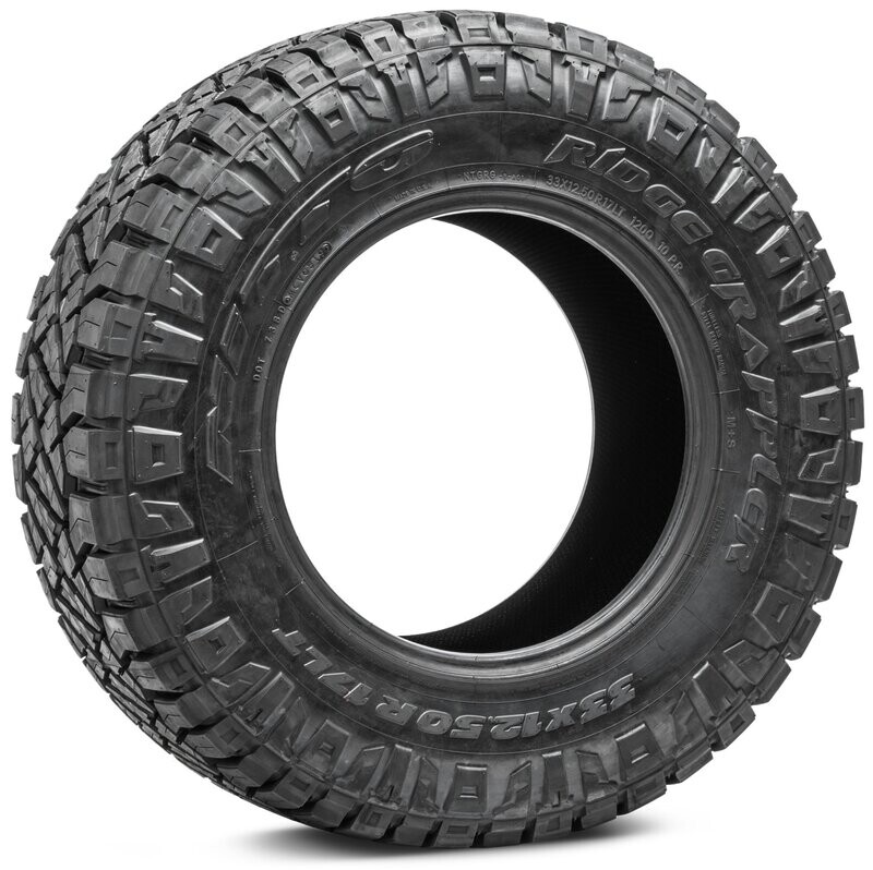 Nitto Ridge Grappler Tires 35x12.50R20 LT 12PR 125Q LOAD-F Hybrid Tire Nitto Ridge Grappler Tires 35x12.50R20 LT 12PR 125Q LOAD-F Hybrid Tire