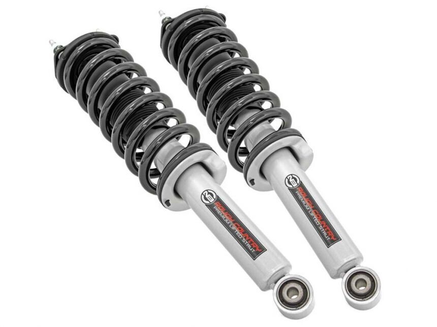 Rough Country N3 Leveling Struts 2 Inch Loaded Strut For Chevy/GMC Canyon/Colorado (15-22) Rough Country N3 Leveling Struts 2 Inch Loaded Strut For Chevy/GMC Canyon/Colorado (15-22)