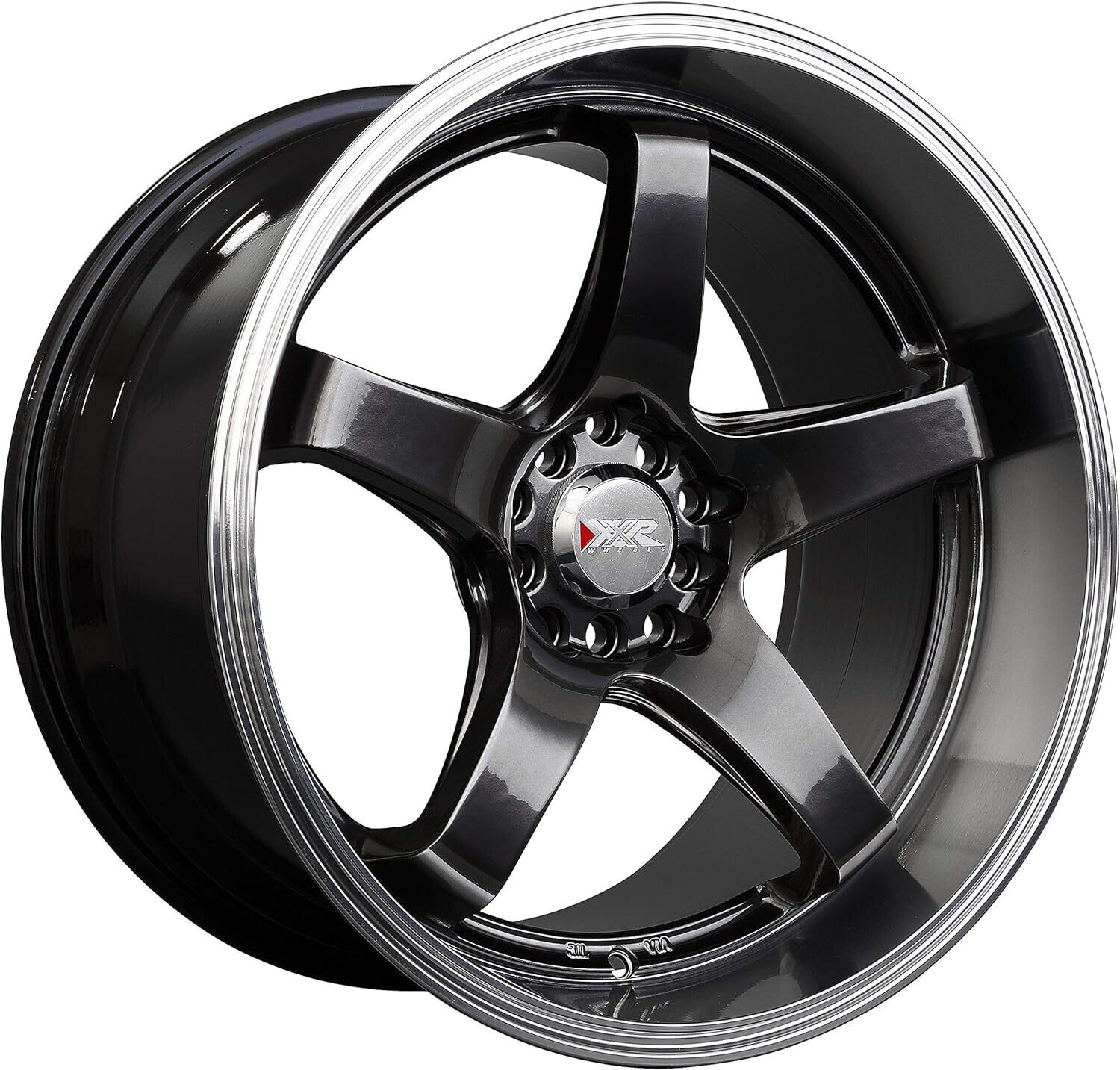 XXR 555 18x8.5 5x100 5x114.3 +25MM Chromium Black/ML 2pc Wheels XXR 555 18x8.5 5x100 5x114.3 +25MM Chromium Black/ML 2pc Wheels