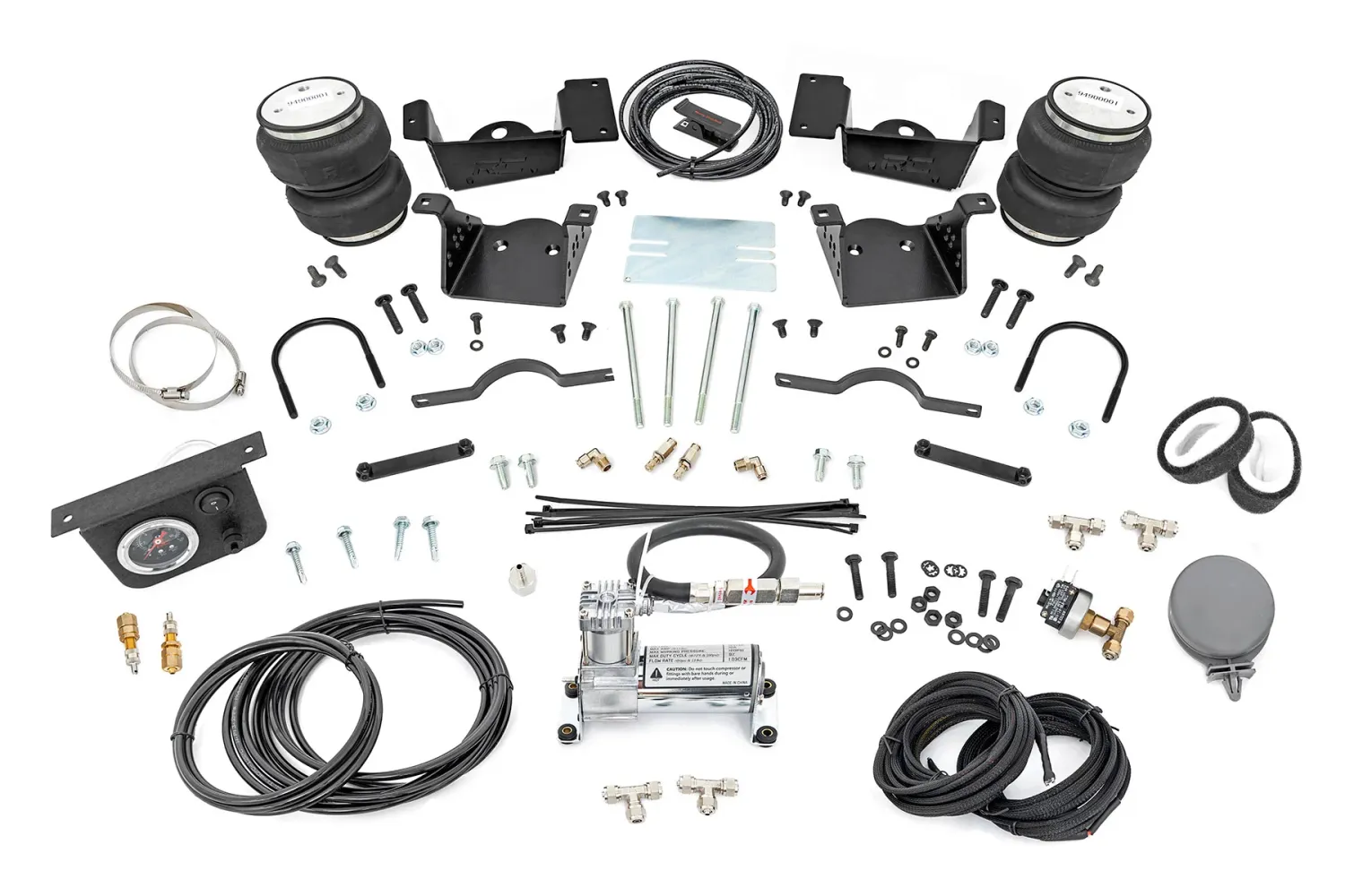 Rough Country Air Spring Kit W/Onbord Air Compressor 20-26 Chevy/Gmc 2500HD/3500HD 2WD/4WD