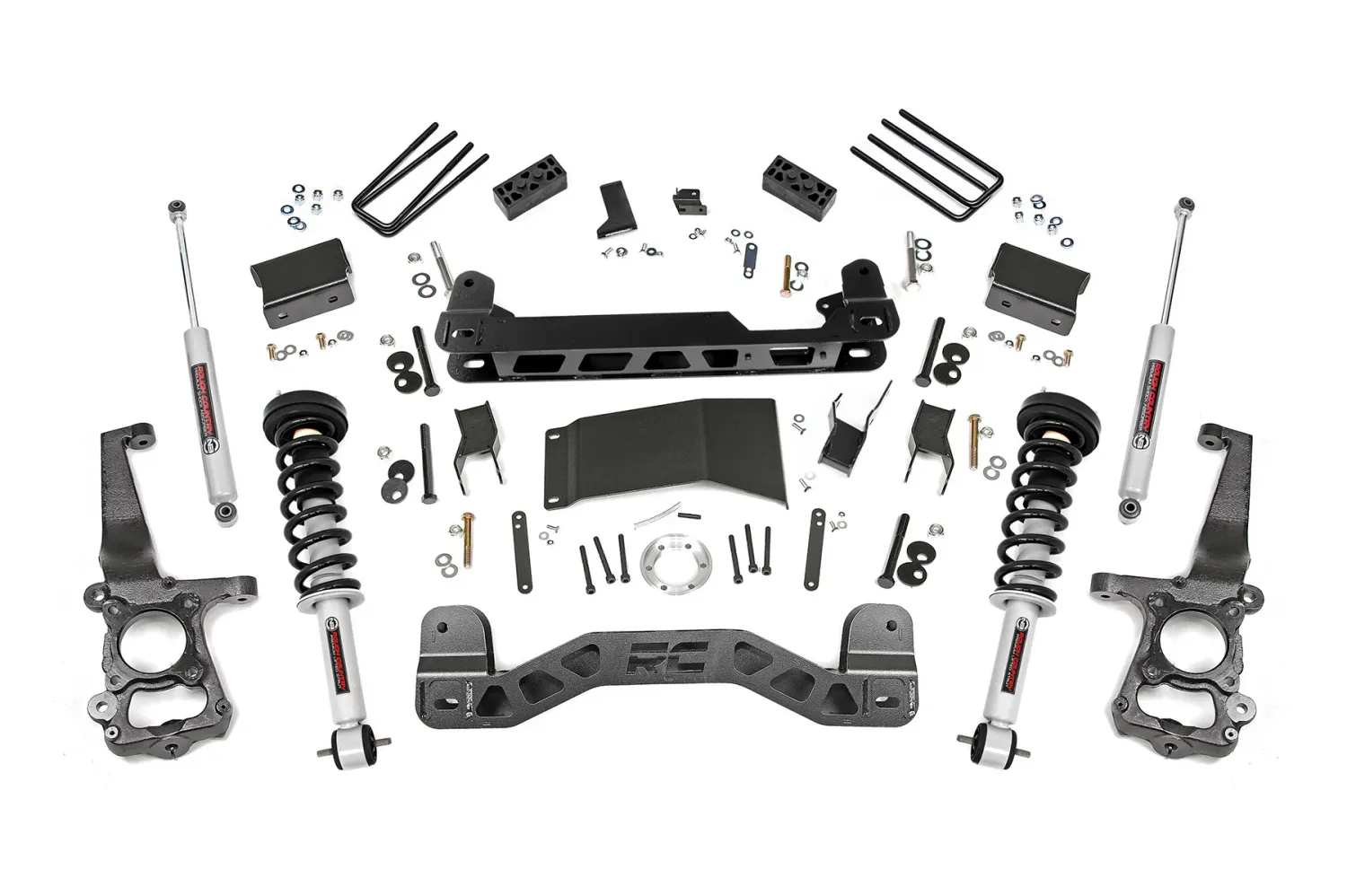 Rough Country 4" Lift Kit (15-20) Ford F-150 4wd