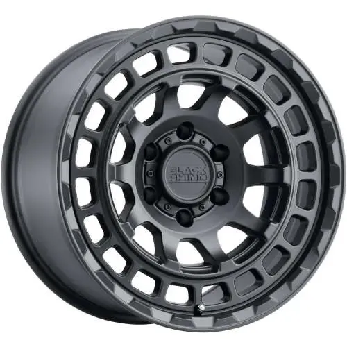 Black Rhino Chamber 17x8.5 6x5.5 6x139.7 +0 Matte Black Wheels