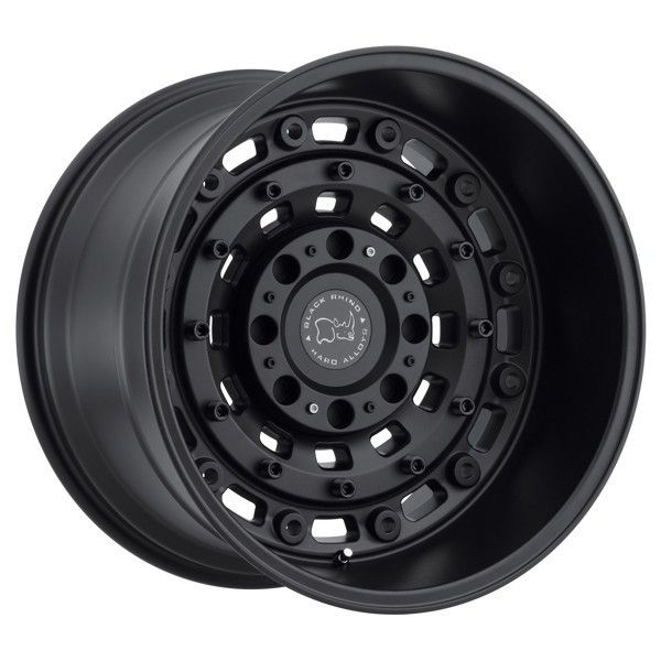 Black Rhino Arsenal 17x9.5 5X5.5 5x139.7 / 5X150 +0 Textured Matte Black Wheels