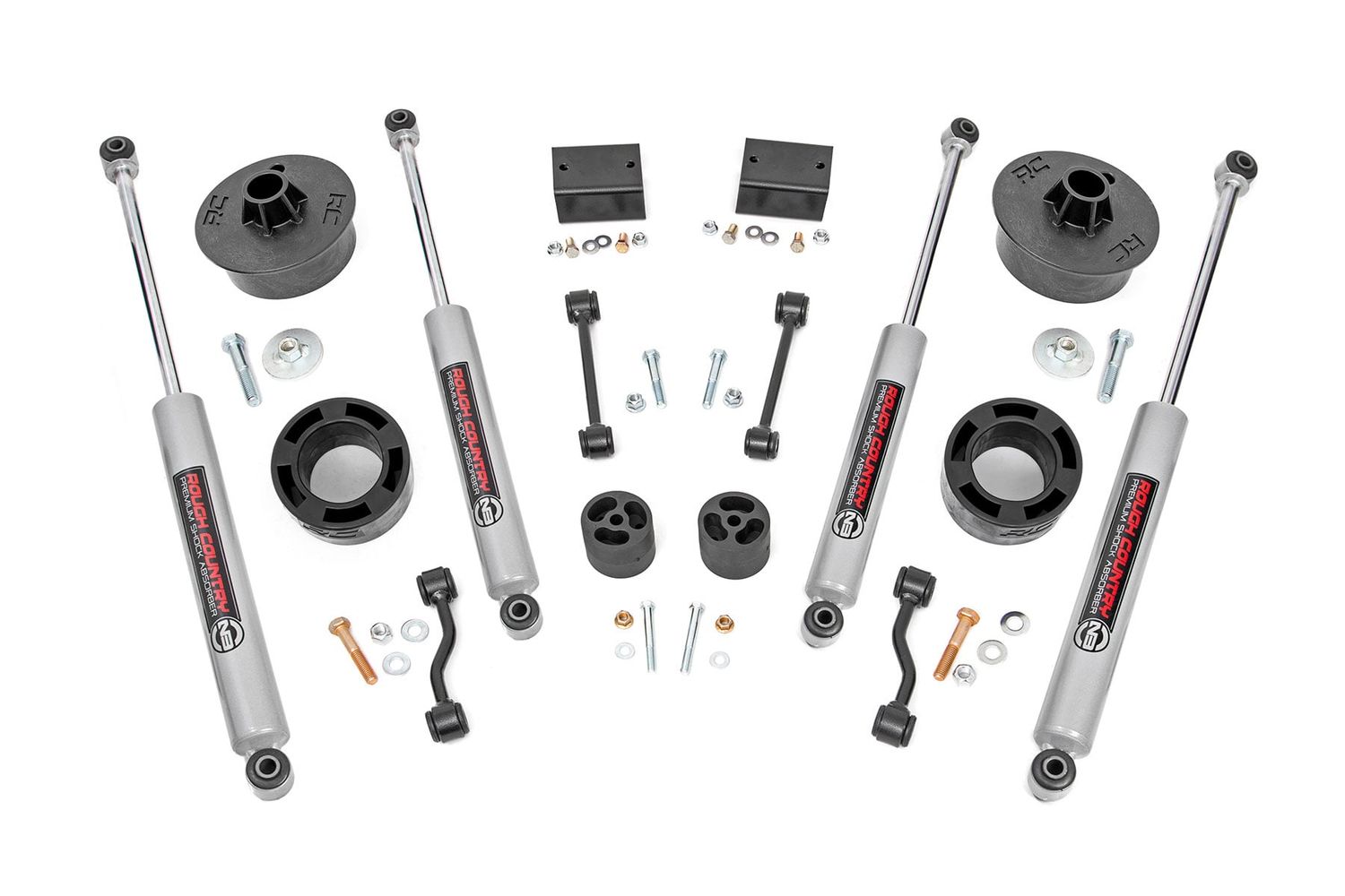 Rough Country 2.5" Lift Kit (18-23) Jeep Wrangler JL 4WD