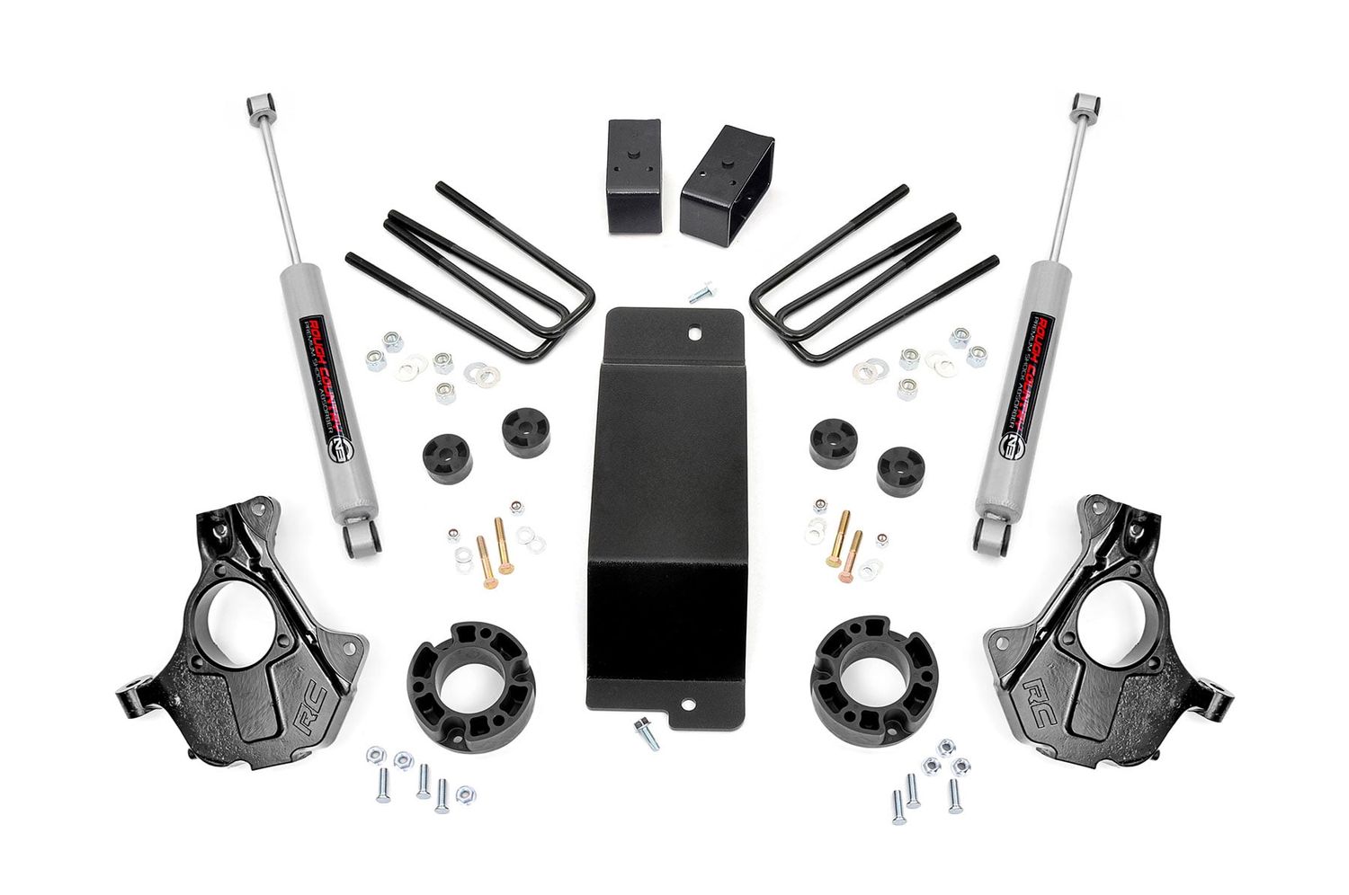 Rough Country 3.5 Rough Country 3.5" Lift Kit (14-18) Chevy Silverado Gmc Sierra 1500