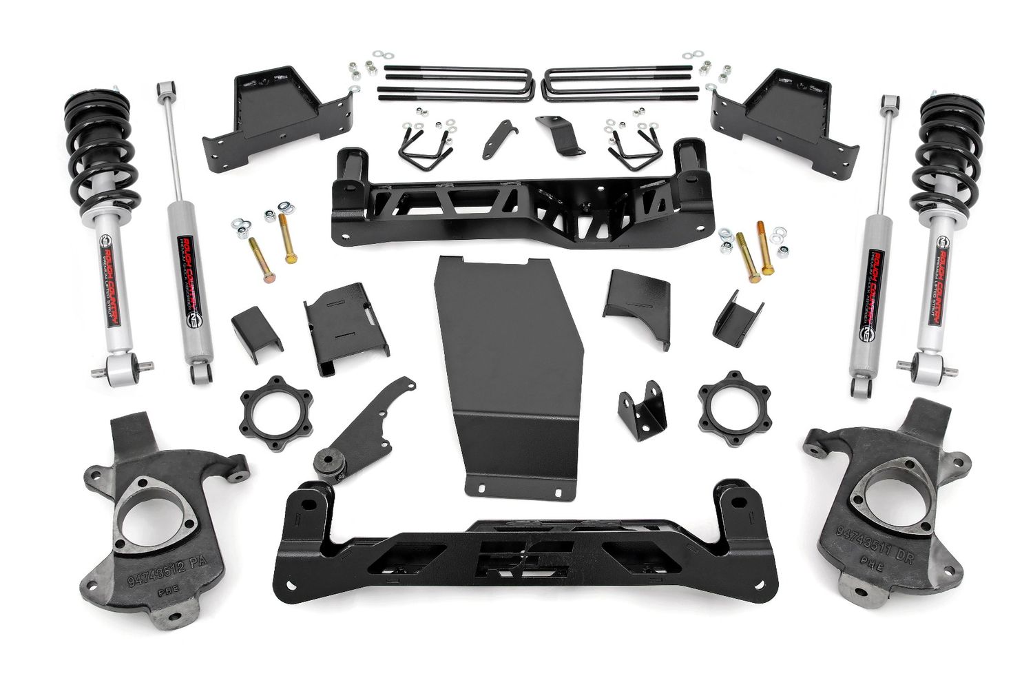 Rough Country 6 Rough Country 6" Lift Kit (14-18) Chevy/Gmc 1500