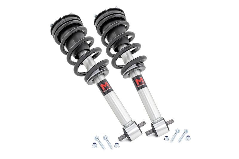 Rough Country M1 Loaded Strut Pair 7in For Chevy/GMC 1500 2WD/4WD (14-18 & Classic)