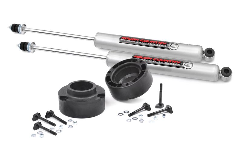 Rough Country 2.5" Leveling Kit W/N3 Shocks Ram 2500 (10-13)/3500 (10-12) 4WD